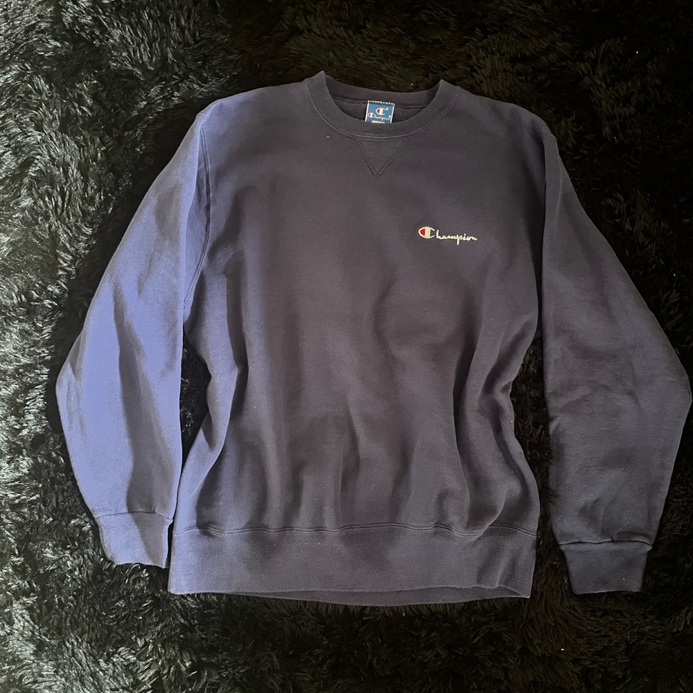 Vintage 80’s Purple Champion Crewneck  | Size XL